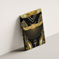 Egypt Winged Sun Canvas Wall Art Ancient Mythology Golden Ankh