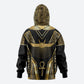Egypt Winged Sun Hoodie Ancient Mythology Golden Ankh