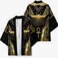 Egypt Winged Sun Kimono Ancient Mythology Golden Ankh