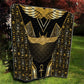 Egypt Winged Sun Quilt Ancient Mythology Golden Ankh