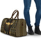 Egypt Winged Sun Travel Bag Ancient Mythology Golden Ankh