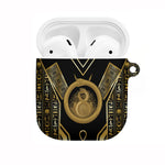 Egypt Ouroboros AirPods Case Ancient Mythology Infinity Serpent Gold