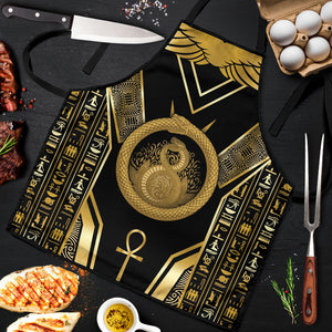 Egypt Ouroboros Apron Ancient Mythology Infinity Serpent Gold