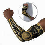 Egypt Ouroboros Arm Sleeves Ancient Mythology Infinity Serpent Gold