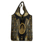 Egypt Ouroboros Grocery Bag Ancient Mythology Infinity Serpent Gold