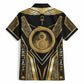 Egypt Ouroboros Hawaiian Shirt Ancient Mythology Infinity Serpent Gold