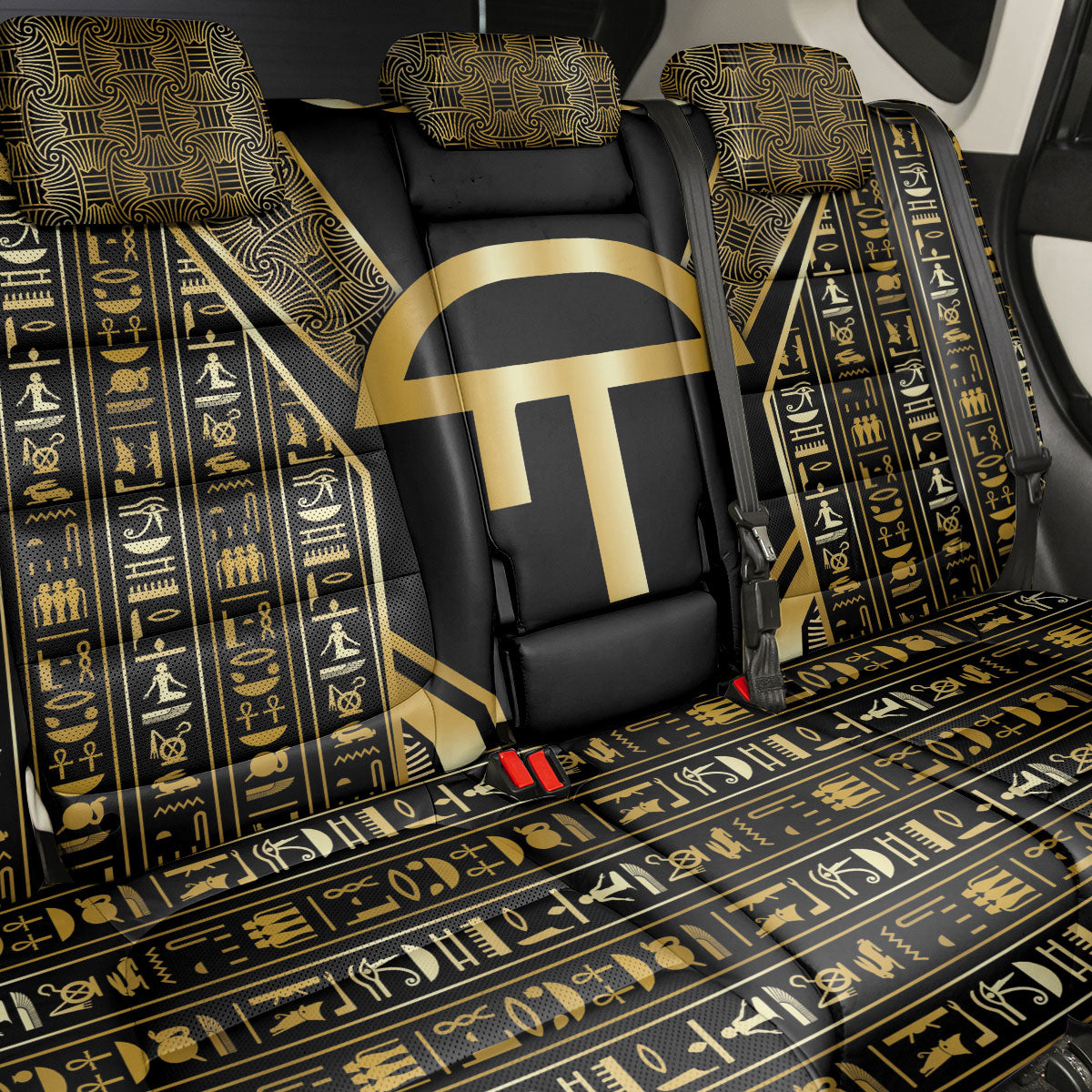 Egypt Amenta Back Car Seat Cover Ancient Mythology Underworld Realm
