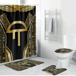 Egypt Amenta Bathroom Set Ancient Mythology Underworld Realm
