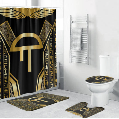 Egypt Amenta Bathroom Set Ancient Mythology Underworld Realm
