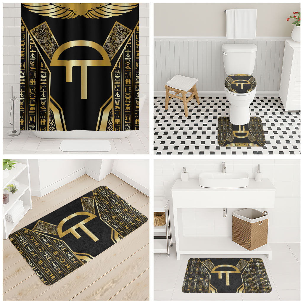 Egypt Amenta Bathroom Set Ancient Mythology Underworld Realm