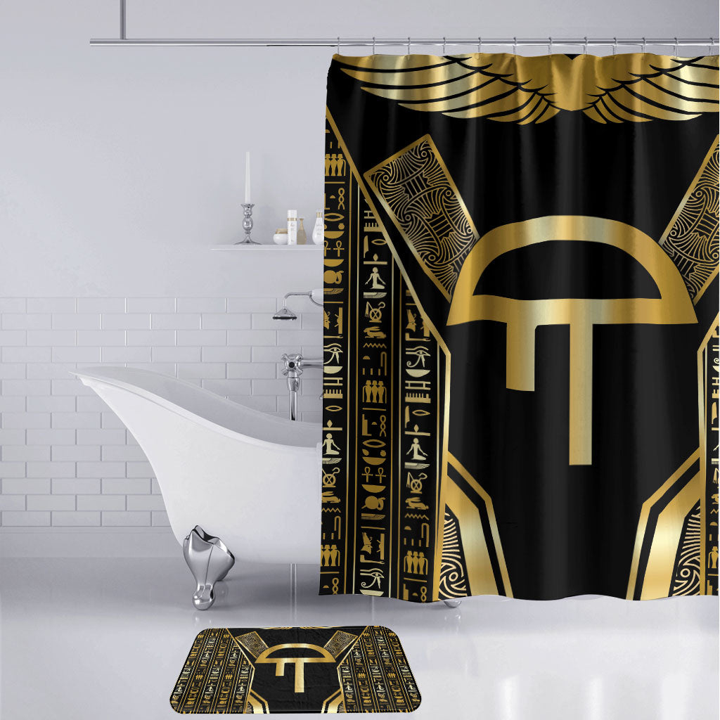 Egypt Amenta Bathroom Set Ancient Mythology Underworld Realm