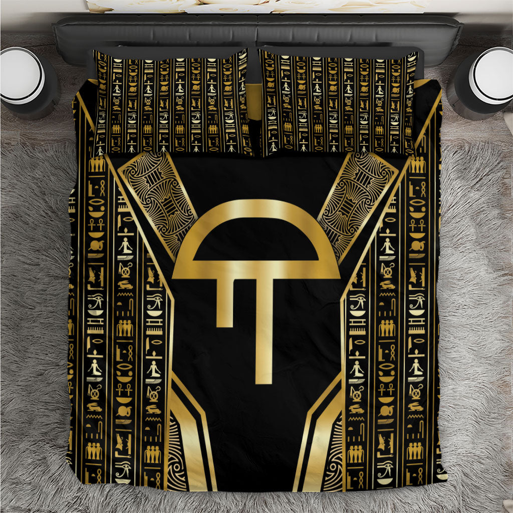 Egypt Amenta Bedding Set Ancient Mythology Underworld Realm