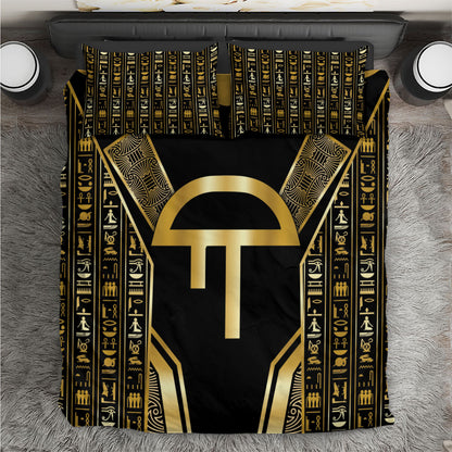 Egypt Amenta Bedding Set Ancient Mythology Underworld Realm