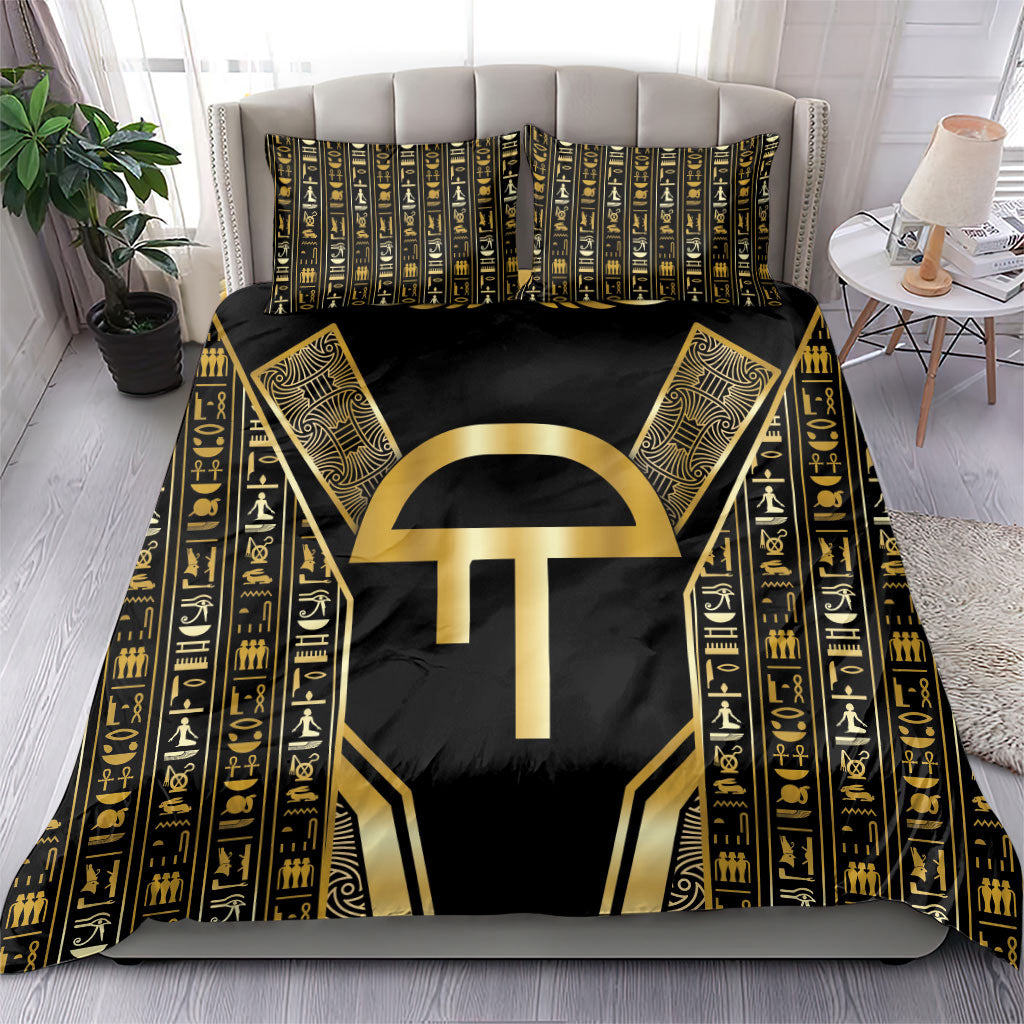 Egypt Amenta Bedding Set Ancient Mythology Underworld Realm