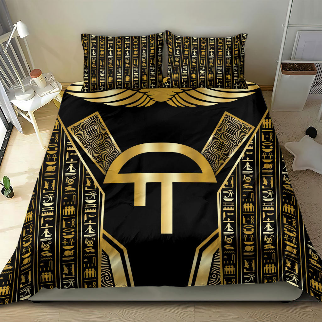 Egypt Amenta Bedding Set Ancient Mythology Underworld Realm