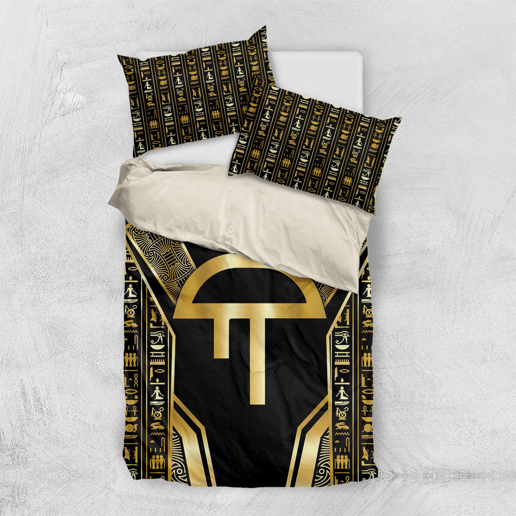 Egypt Amenta Bedding Set Ancient Mythology Underworld Realm