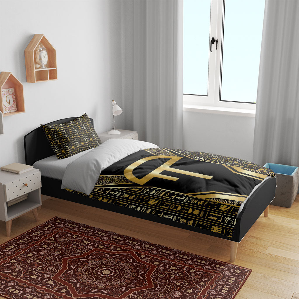 Egypt Amenta Bedding Set Ancient Mythology Underworld Realm