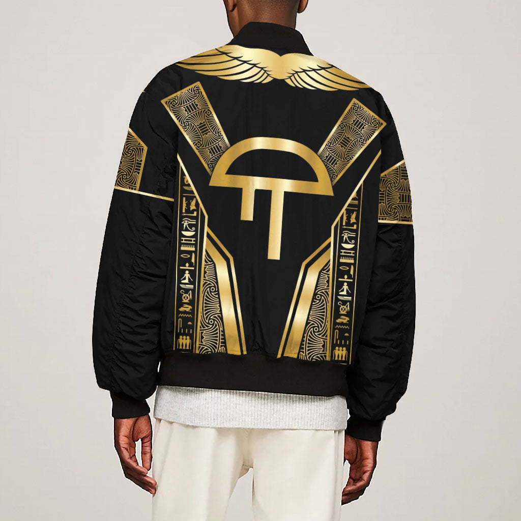 Egypt Amenta Bomber Jacket Ancient Mythology Underworld Realm