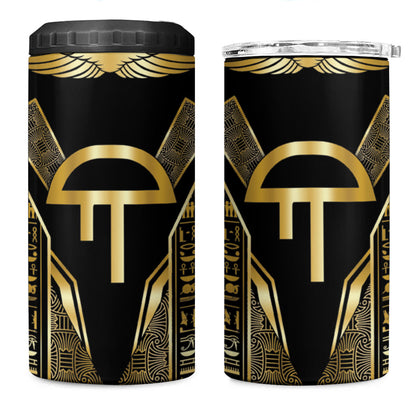 Egypt Amenta 4 in 1 Can Cooler Tumbler Ancient Mythology Underworld Realm