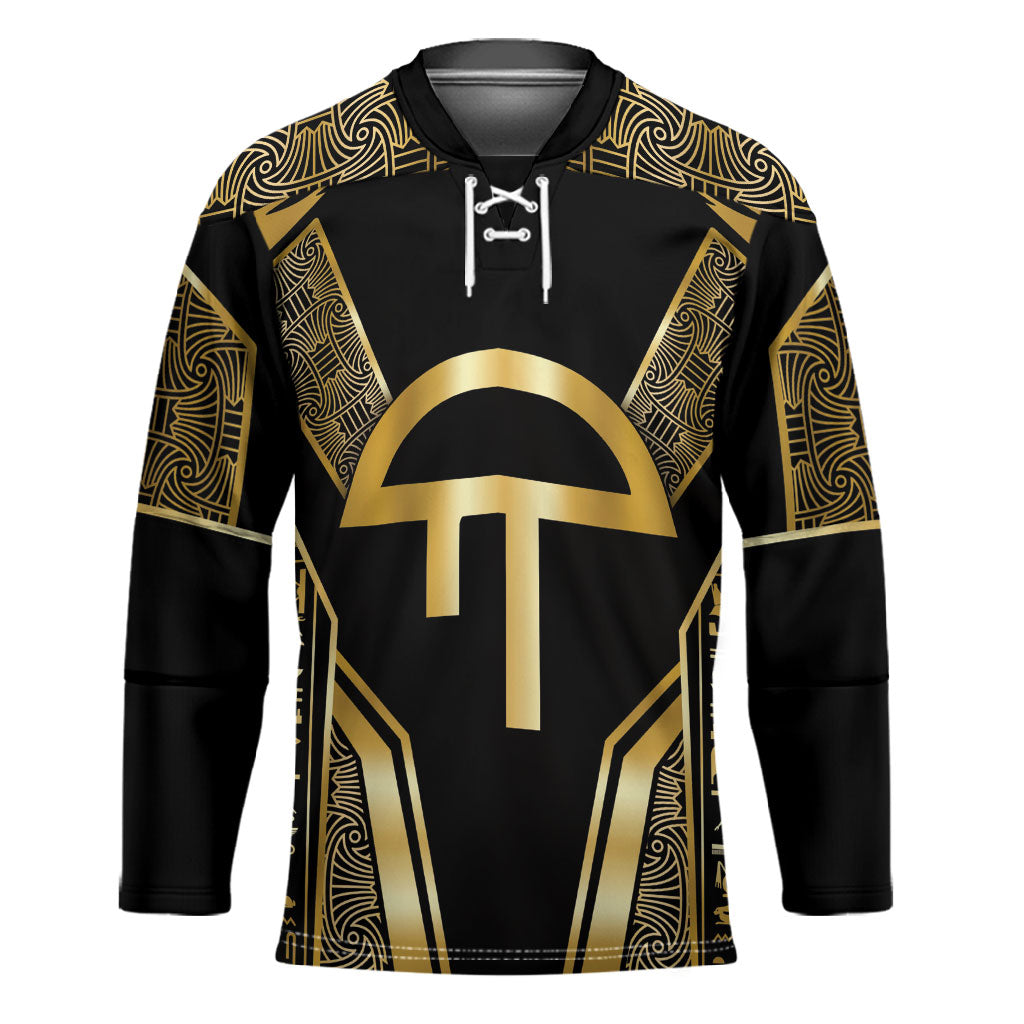 Egypt Amenta Hockey Jersey Ancient Mythology Underworld Realm