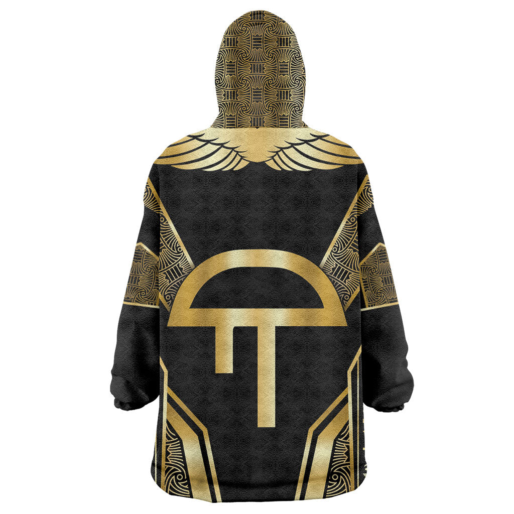 Egypt Amenta Kid Wearable Blanket Hoodie Ancient Mythology Underworld Realm