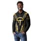 Egypt Amenta Long Sleeve Polo Shirt Ancient Mythology Underworld Realm