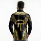 Egypt Amenta Long Sleeve Polo Shirt Ancient Mythology Underworld Realm