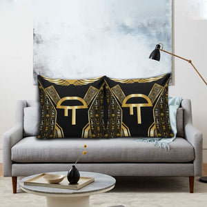 Egypt Amenta Pillow Cover Ancient Mythology Underworld Realm