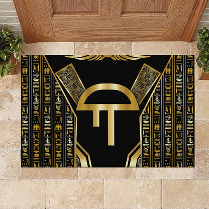 Egypt Amenta Rubber Doormat Ancient Mythology Underworld Realm