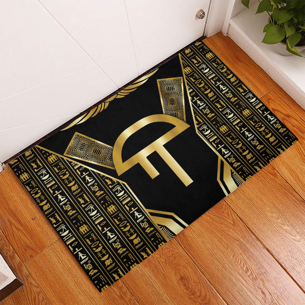 Egypt Amenta Rubber Doormat Ancient Mythology Underworld Realm