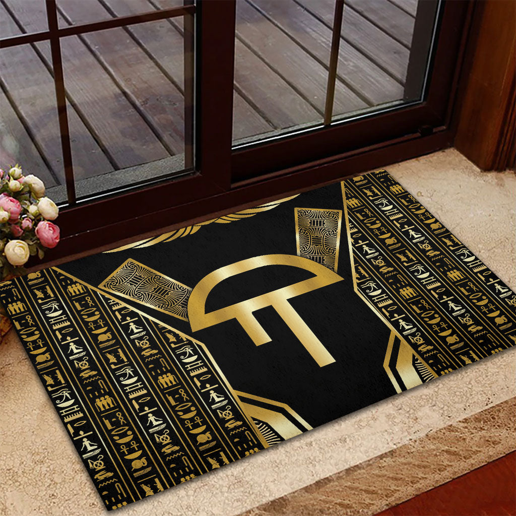 Egypt Amenta Rubber Doormat Ancient Mythology Underworld Realm