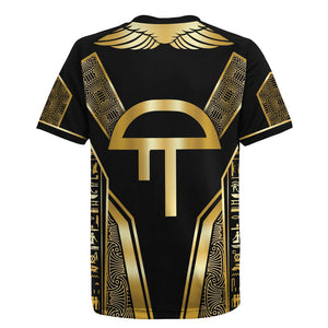 Egypt Amenta Rugby Jersey Ancient Mythology Underworld Realm