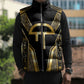 Egypt Amenta Sleeveless Puffer Jacket Ancient Mythology Underworld Realm
