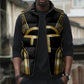 Egypt Amenta Sleeveless Puffer Jacket Ancient Mythology Underworld Realm
