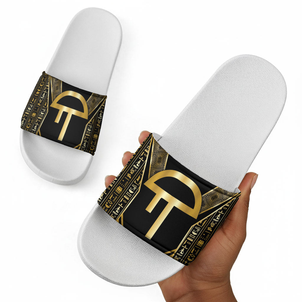 Egypt Amenta Slide Sandals Ancient Mythology Underworld Realm