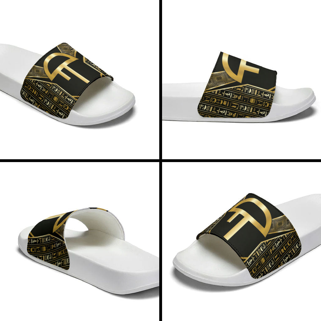 Egypt Amenta Slide Sandals Ancient Mythology Underworld Realm