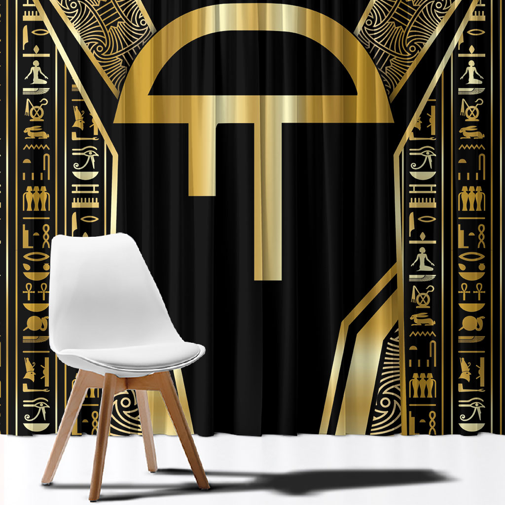 Egypt Amenta Window Curtain Ancient Mythology Underworld Realm