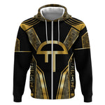 Egypt Amenta Zip Hoodie Ancient Mythology Underworld Realm