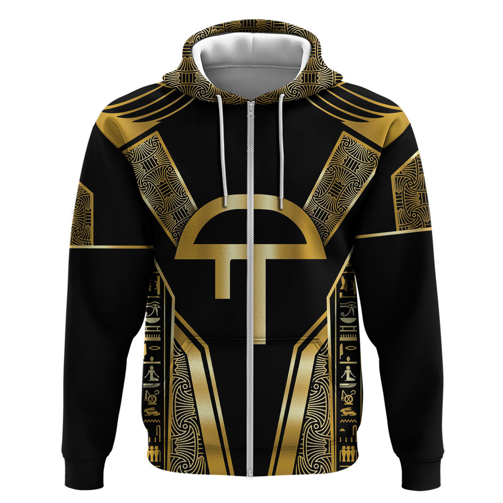 Egypt Amenta Zip Hoodie Ancient Mythology Underworld Realm