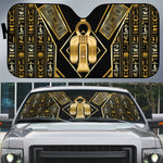 Egypt Tyet Auto Sun Shade Ancient Mythology Knot Of Isis Gold