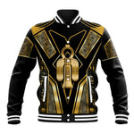 Egypt Tyet Baseball Jacket Ancient Mythology Knot Of Isis Gold