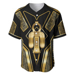 Egypt Tyet Baseball Jersey Ancient Mythology Knot Of Isis Gold