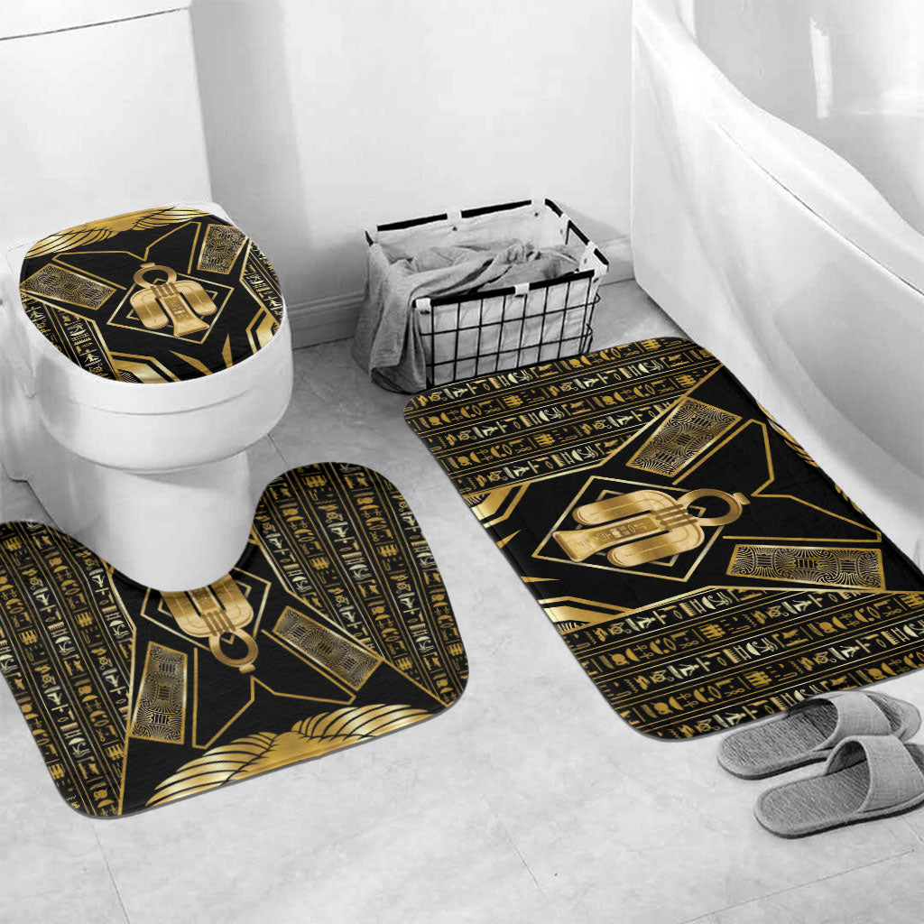 Egypt Tyet Bathroom Set Ancient Mythology Knot Of Isis Gold