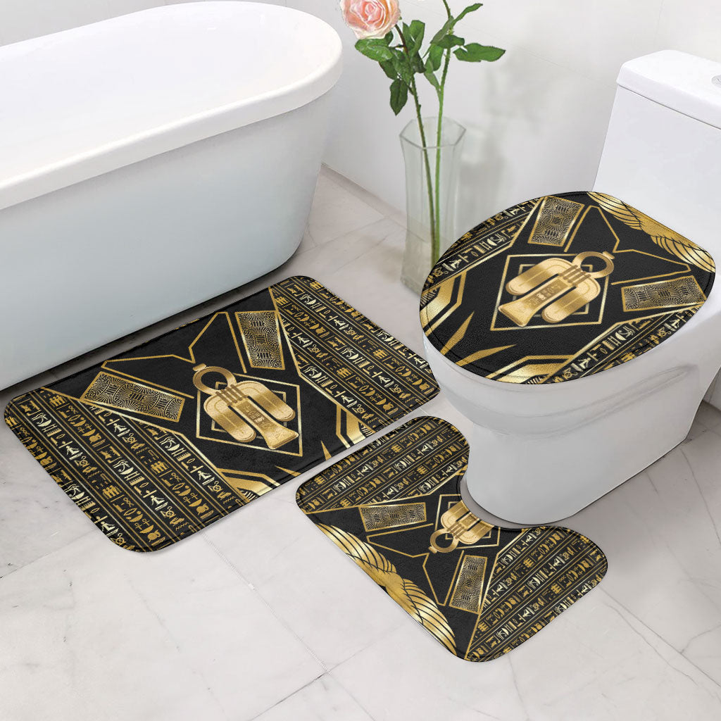 Egypt Tyet Bathroom Set Ancient Mythology Knot Of Isis Gold