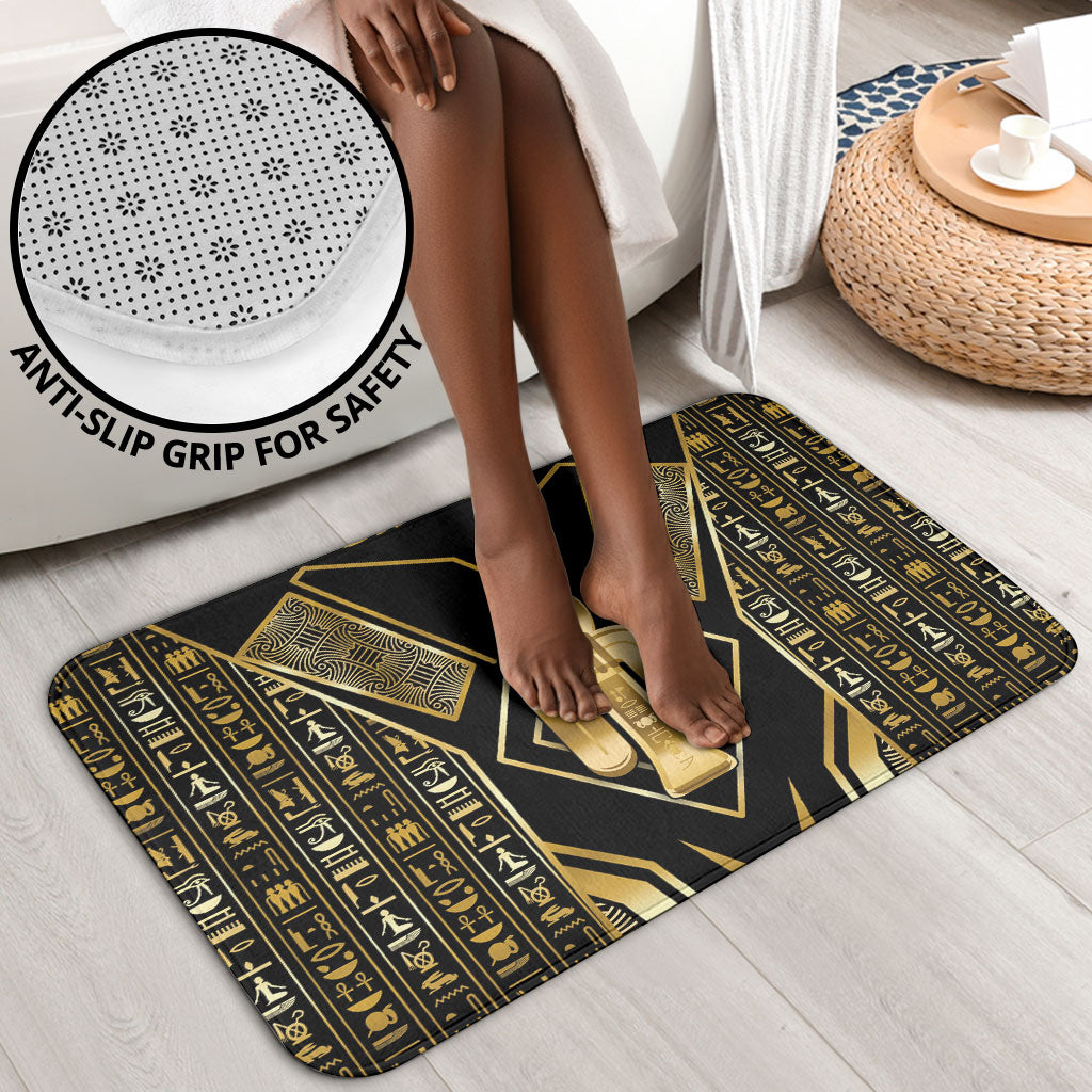 Egypt Tyet Bathroom Set Ancient Mythology Knot Of Isis Gold