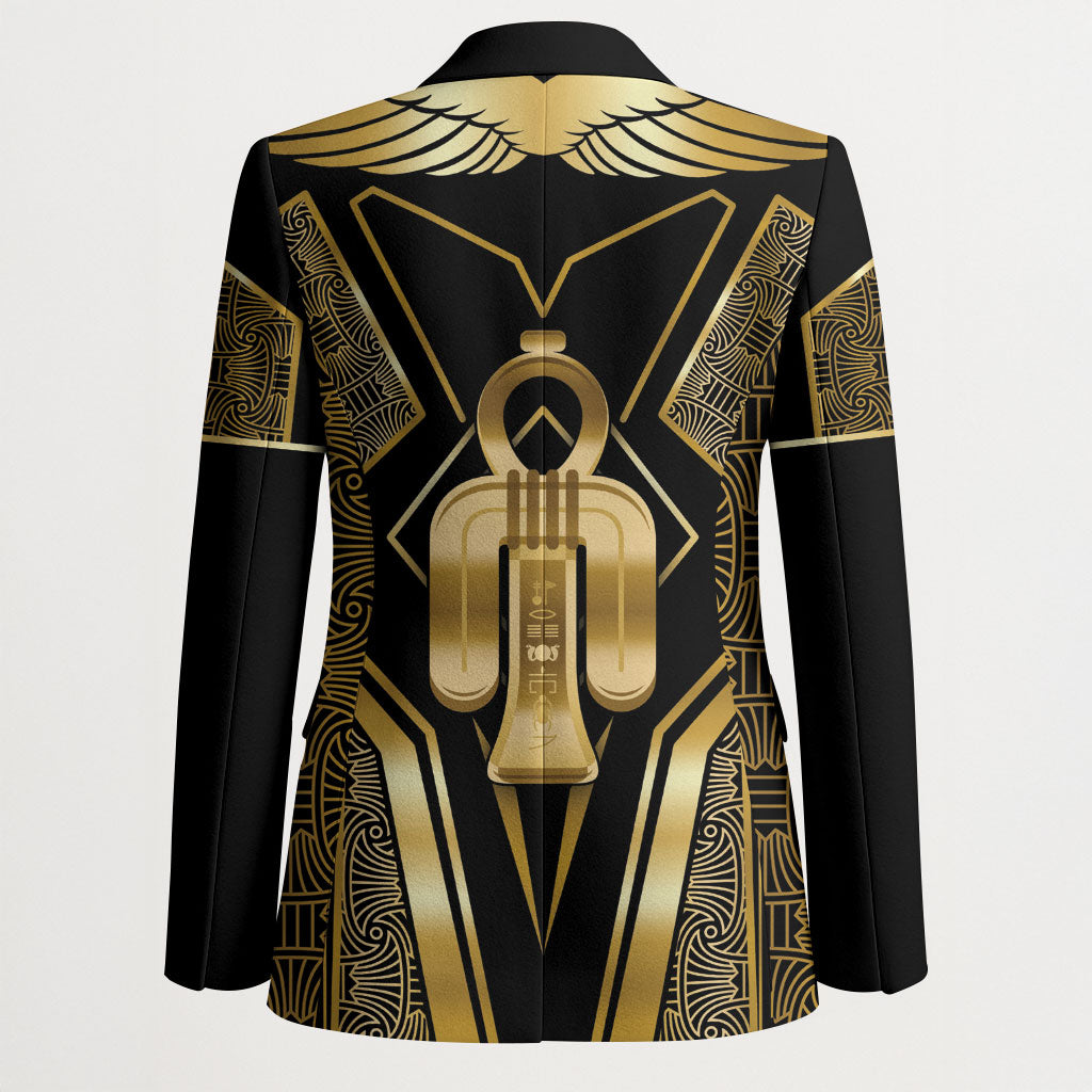Egypt Tyet Blazer Ancient Mythology Knot Of Isis Gold