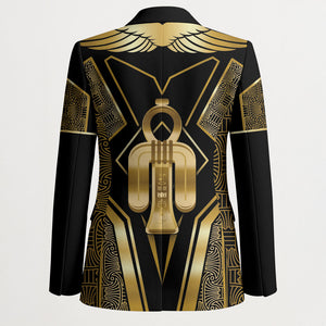 Egypt Tyet Blazer Ancient Mythology Knot Of Isis Gold