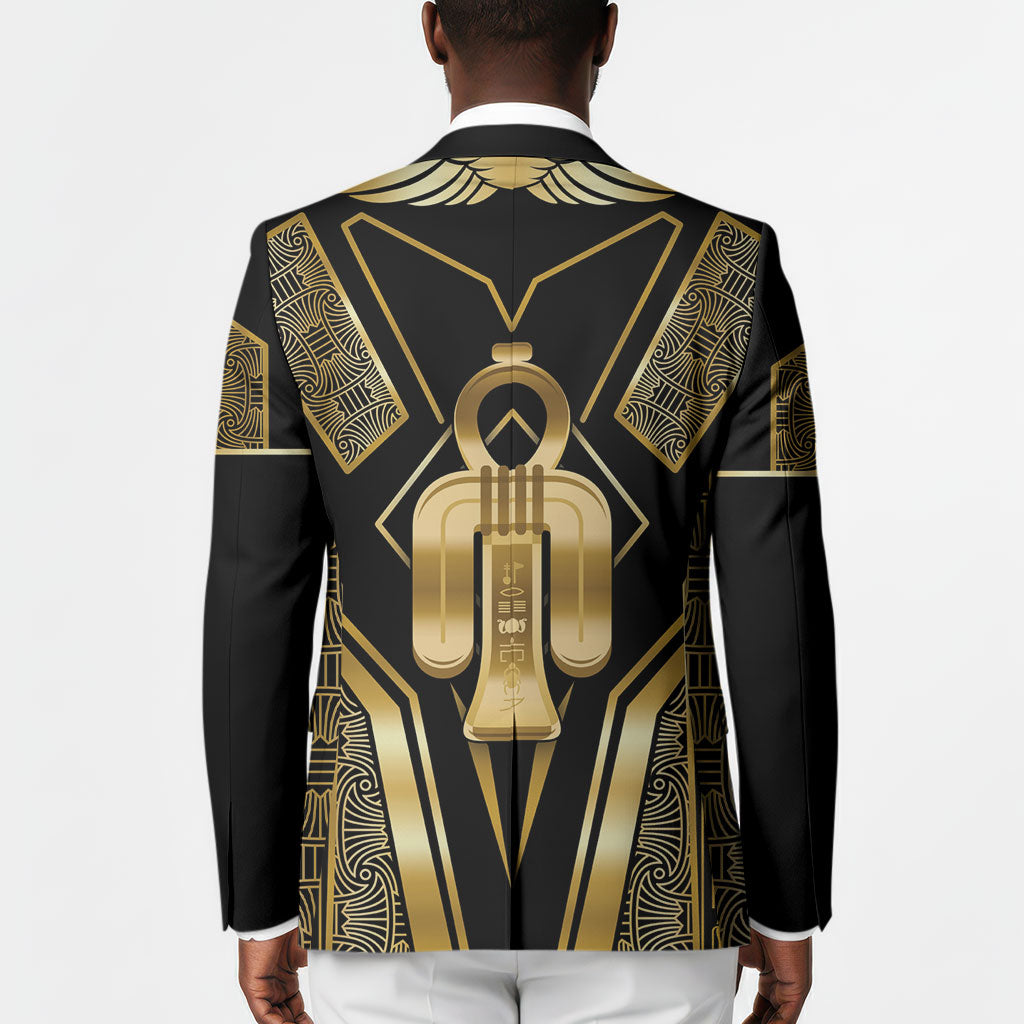 Egypt Tyet Blazer Ancient Mythology Knot Of Isis Gold