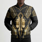 Egypt Tyet Bomber Puffer Jacket Ancient Mythology Knot Of Isis Gold
