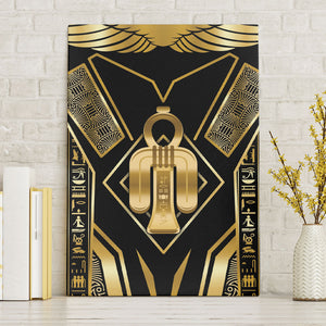 Egypt Tyet Canvas Wall Art Ancient Mythology Knot Of Isis Gold